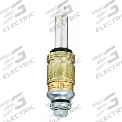 CHICAGO FAUCETS Cartridge: Use with Hot/Cold Water, Brass, Nickel Plated, Compression - Compression Faucet Cartridges