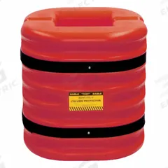 APPROVED VENDOR Column Protector: 24 in, 6 in, 6 in, Round/Square, 6 in Compatible Column Dia, HDPE (MPN 17246RED). Key specifications — Color: Red; Minimum Compatible Column Length: 24 in; Brand: APPROVED VENDOR; Material: HDPE.