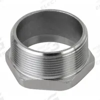 CALBRITE Threaded Chase Nipple: 3 in Trade Size, 316 Stainless Steel, 1 5/8 in Overall Lg (MPN S63000CH00). Key specifications — Standards: UL; Thread Size: 3"-8; Thread Type: NPT; Brand: CALBRITE; Finish: Polished; Material: 316 Stainless Steel; Item: Box Connector.