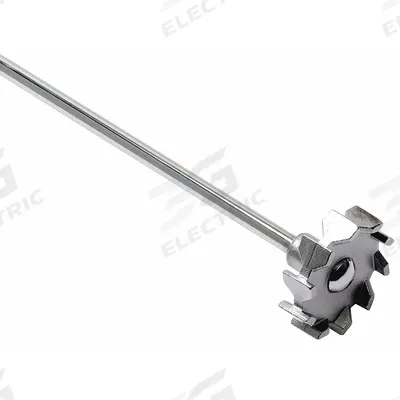 VELP SCIENTIFIC Stirring Shaft: Stirring Shaft, 1/4 in Shaft Dia, 15 3/4 in Shaft Lg - Overhead Stirrer Impellers