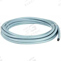 CHAINFLEX Control Cable: 18 AWG Conductor Size, 18 Conductors, PVC, 25 ft, Gray (MPN CF130US-07-18-25). Key specifications — Conductor Size: 18 AWG; Minimum Bend Radius Factor - Fixed: 5 x OD; Minimum Bend Radius Factor - Flexible: 7.5 x OD; Shielding: Unshielded; Brand: CHAINFLEX.