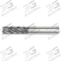 WIDIA HANITA Square End Mill: Carbide, AlTiN Coated, 5 Flute, 10 mm Mill Dia, 22 mm LOC, 76 mm OAL (MPN 57NC10004T)