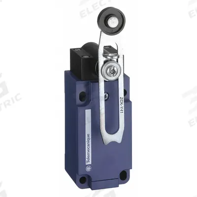 TELEMECANIQUE SENSORS Limit switch: Roller Lever, XCKS, 0.22 in Roller Wd, 0.75 in Arm Wd - Roller Lever-Arm Limit Switches