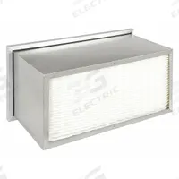 GRAINGER Minipleat Air Filter: 12 in x 24 in x 12 in, Fiberglass, Galvanized Steel, Single Header (MPN 20HN73). Key specifications — Brand: GRAINGER; Frame or Header Material: Galvanized Steel; Media Material: Fiberglass.