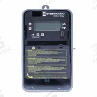 INTERMATIC Electronic Timer: 7 day, Not Astronomic, 120-277V AC, SPST, Digital (MPN ET2705CR). Key specifications — Body Material: Metal; Indoor/Outdoor Usage: Outdoor; Astronomic Functionality: Not Astronomic; Mounting Style: Surface; Brand: INTERMATIC.