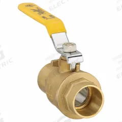 APOLLO Manual Two-Way Ball Valve: 1 in, Brass, Straight, Sweat x Sweat, 600 psi Max. Pressure (CWP) (MPN 94A20501). Key specifications — Brand: APOLLO; Handle: Lever.