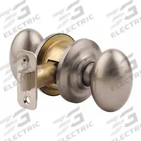 YALE Door Lockset: Office Knob Locksets, Nickel (MPN D3408N01). Key specifications — Lockset Style: Dartmouth Knob.