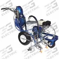 GRACO Striping Machine: Gas, Paints, 4 hp Horsepower, 2 in Line Wd - Min, 12 in Line Wd - Max, 3900 (MPN 17H450). Key specifications — Compatible Surface Material: Turf; Series: 3900; Brand: GRACO.