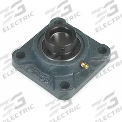 DAYTON 4 Bolt Flange Bearing: Radial Ball, 1 11/16 in Bore, Cast Iron, Eccentric Collar, 5 1/8 in Lg (MPN 3FCZ7). Key specifications — Bore Type: Cylindrical; Brand: DAYTON; Lubricant Material: Chevron SRI 2; Mounting Bolt Size: 1/2 in; Split Housing: Not Split; System of Measurement: Inch.