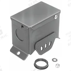 DAYTON Adjustable Conduit Box: 42/48 For Frame Size, Stud (MPN 4UEZ2). Key specifications — Includes: Spacer; For Frame Size: 48; Mounting Type: Stud; Brand: DAYTON.