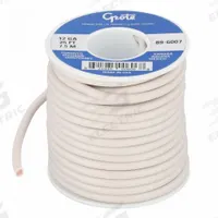 GROTE Primary Automotive Wire: GPT, 25 ft, 1 Conductor, 12 AWG, White, 60 V Volt (MPN 89-6007). Key specifications — Brand: GROTE.