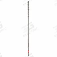 MILWAUKEE Auger Drill Bit: 11/16 in Drill Bit Size, 22 in Overall Lg, Hex Shank, Pole Auger Auger (MPN 48-13-7805). Key specifications — attr255259: Pole Auger; attr255260: Carbide Tipped; attr255261: Bright (Uncoated); attr277197: MILWAUKEE.