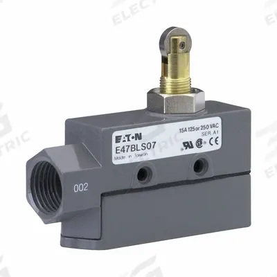 EATON Snap Action Switch: Roller Plunger Actuator, SPDT - Roller-Plunger Snap-Action Switches