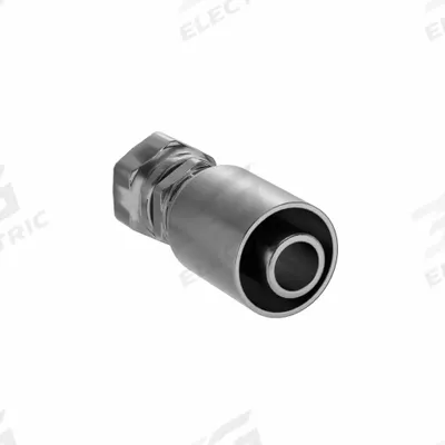 Parker Hydraulic Crimp Fitting: Steel x Steel, Straight, -16 For Hose Dash Size - Parker Crimp Hydraulic Hose Fittings with ORS Connection