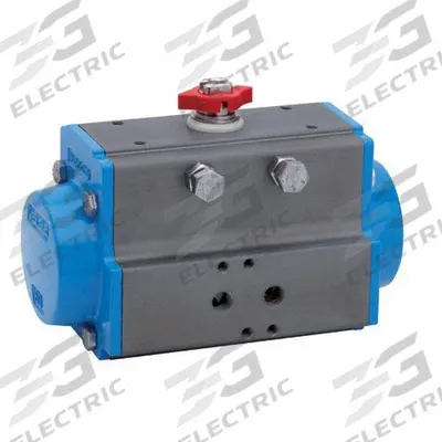 BONOMI Pneumatic Valve Actuator: 24,844 in-lb Force at 80 psi, Aluminum - Spring-Return Valve Actuators