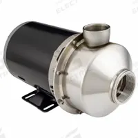 Centrifugal Pump: 3 hp, 230V AC, 119 ft Max Head, 2 in , 1 1/2 in Intake and Disch (MPN C2562443T2F). Key specifications — Brand: AMERICAN STAINLESS PUMPS; Motor Enclosure Type: TEFC.