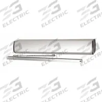 LCN Door Operator: Low Energy, Heavy Duty, 27 in Lg, 4 3/4 in Wd, 4 1/2 in Ht, Aluminum (MPN 9131-STD ANCLR). Key specifications — Performance Grade: 1 - Heavy Duty; Power Level: Low Energy; Brand: LCN; Finish: Satin Aluminum, Clear Anodized; Series: 9130; Closer Type: Non-Hold Open; Manufacturer Part Number: 9131-STD ANCLR; ADA Compliant: Yes.