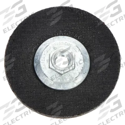 UNITED ABRASIVES-SAIT Depressed Center Grinding Wheel: Type 27, 4 1/2" x 1/4" x 5/8"-11, Aluminum Oxide - General Purpose Grinding Wheels for Carbon & Stainless Steel