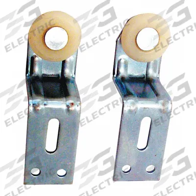 PRIME-LINE Roller: 3 3/4 in Lg, 3 3/4 in Wd, 60 lb Max Wt - Hanging Door Rollers