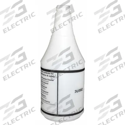 APPROVED VENDOR Spray Bottle: 24 oz Container Capacity, White, 28/400 Closure Size - Bottles without Sprayer