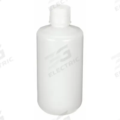 APPROVED VENDOR Reagent Bottle: HDPE, 32 fl oz, 1 L, Colorless, Closure Included, HDPE - HDPE Narrow Mouth Round Lab Bottles