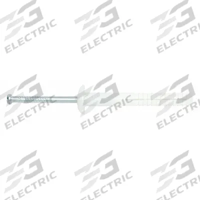 DEWALT Hammer Drive Pin Anchor: 1/4 in Dia, 3/4 in Overall Lg, Mushroom, Nylon - Nylon Removable Nail Drive Anchors