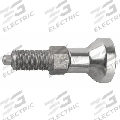KIPP Indexing Plunger: Nonlocking, 18-8 SS Body w/ 400 SS Plunger - Nonlocking Pull-Knob Indexing Plungers