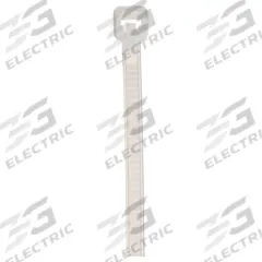 GRAINGER Cable Tie: 4 in Nominal Lg, 1 in Nominal Max. Bundle Dia., 0.1 in Wd, Natural, 1,000 PK (MPN 36J129). Key specifications — Outdoor Use: No; Color: Natural; Brand: GRAINGER.