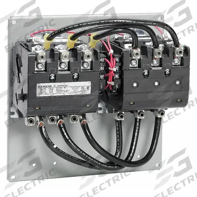 Siemens Magnetic Contactor: Reversing, 3 Poles, NEMA Size 3, 90 A - Reversing NEMA Contactors