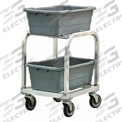 NEW AGE Bin Cart: 350 lb Max Load Capacity, 6 Bins, 16 in Compatible Bin Dp - Bin Carts