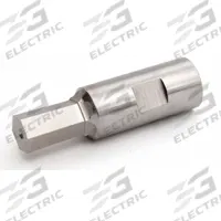 HASSAY SAVAGE CO. Rotary Broach: Hex, 9/32 in Hex Size, 3/8 in Max. Lg Of Cut, 8.00 mm Shank Dia. (MPN 66018). Key specifications — Shank Dia.: 8.00 mm; Material - Machining: High Speed Steel; Brand: HASSAY SAVAGE CO..