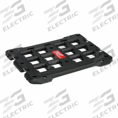 MILWAUKEE PACKOUT Mounting Plate: 18 5/16 in W x 1 1/8 in H x 23 5/16 in L, Polymer - PACKOUT Mounting Plates