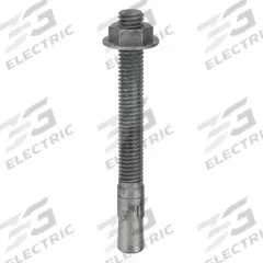 MKT FASTENING Wedge Anchor: 3 3/4 in Overall Lg, 3/8 in Dia, 3/8"-16 Thread Size, Steel, 20 PK (MPN 2838334). Key specifications — Brand: MKT FASTENING; Anchor Type: Wedge; Finish Type: Galvanized.