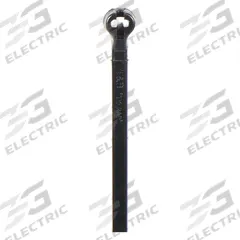 TY-RAP Cable Tie: 8 in Nominal Lg, 2 in Nominal Max. Bundle Dia., 0.09 in Wd, Outdoor Use, 100 PK (MPN TY5232MX). Key specifications — Outdoor Use: Yes; Color: Black; Brand: TY-RAP.