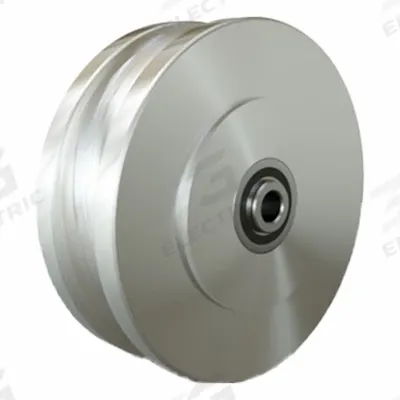 HAMILTON Track Wheel: 6 in Wheel Dia., 2 in Wheel Wd, 1,575 lb Load Capacity - U-Groove Wheels