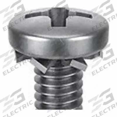 SEMS Screw: External Tooth, M6x1.00 Thread Size, 16 mm Lg, Stainless Steel, Passivated - Machine Screws with External Tooth Lock Washers