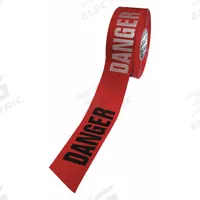 APPROVED VENDOR Barricade Tape: 1,000 ft Lg, 3 in Wd, Danger Legend, Polyethylene, Red Color (MPN RB3103R21-200). Key specifications — Tape Message: Danger; Message Color: Black/Silver; Brand: APPROVED VENDOR.