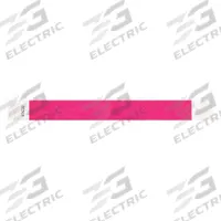 ID Wristband: No Legend, 10 in Overall Lg, 1 in Overall Wd, Tyvek®, Pink, 500 PK (MPN T2-07). Key specifications — attr1126094: Pink.