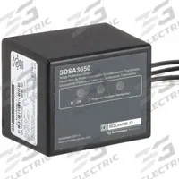 SQUARE D Surge Protection Device: Three Phase, 347/600V AC Wye, 1800V (L-N)/3000V (L-L), 510 V AC (MPN SDSA3650). Key specifications — Voltage: 347/600V AC Wye; Max. Continuing Operating Voltage: 510 V AC; Voltage Protection Rating: 3000V (L-L); Enclosure Material: Plastic; Max. Surge Current per Mode: 40kA; Brand: SQUARE D.