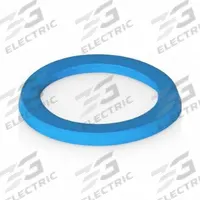 JW WINCO Sealing Washer: FDA Approved, EPDM, Blue, 38 mm Inside Dia, 42 mm Outside Dia, M39 Screw Sz (MPN 7600-42-38-2-EPDM-85). Key specifications — Brand: JW WINCO; Product Type: Hygienic Sealing Washer; System of Measurement: Metric; X-Ray Detection: Not X-Ray Detectable; Seal Material: EPDM; Seal Material Color: Blue; FDA Approval: FDA Approved; Metal Detection: Not Metal Detectable.