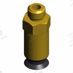 SMC Vacuum Pad: Flat, M5 x 0.8, 6 mm Pad Dia, Silicone, Black, 40, 20 mm Pad Ht, ZPT (MPN ZPT06US-A5). Key specifications — attr1019101: ZPT06US-A5; attr1019103: SMC; attr1019107: 40.