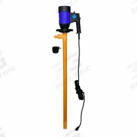 ACTION PUMP Electric Drum Pump: Pump Only, 1 hp HP, 115 V AC, 20 gpm, 1,000 cps Max. Viscosity, PVDF (MPN PVDFELEC). Key specifications