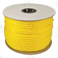 APPROVED VENDOR General Purpose Utility Rope: Twisted, 3/4 in Dia, 1,595 lb Working Load Limit (MPN 350240-YEL-00600-R0296). Key specifications — Brand: APPROVED VENDOR; Rope Type: Dynamic.