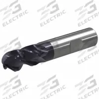 WIDIA Ball End Mill: Carbide, TiAlN Coated, 4 Flute, 1/2" Mill Dia, 1-1/4" LOC, 3" OAL (MPN W41BE13006RBW WU20PE)