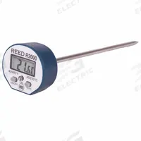 REED INSTRUMENTS Thermometer/Traceable Calibration: -40°F to 450°F /-40°C to 230°C, ±1°F/±3.6°F (MPN R2000-NIST). Key specifications — Brand: REED INSTRUMENTS; Accuracy: ±3.6 °F.