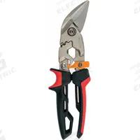 FISKARS Aviation Snips: Left, 9 1/2 in Overall Lg, 1 1/2 in Cutting Lg, Steel, SoftGrip, Steel (MPN 710640-1002). Key specifications — attr308531: SoftGrip; attr308530: Steel; attr308532: Steel; attr308533: Yes; attr308535: Metal; attr308541: 18 ga (Cold Rolled Steel); attr308546: Left; attr324897: FISKARS.