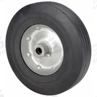 APPROVED VENDOR Solid Wheel: 12 in Wheel Dia., 3 1/4 in Wheel Wd, Rubber, 300 lb Load Capacity, 12x3 (MPN 1NWZ3). Key specifications — Brand: APPROVED VENDOR; Tire Sidewall Number: 12x3.