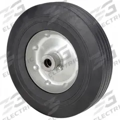 APPROVED VENDOR Solid Wheel: 12 in Wheel Dia., 3 1/4 in Wheel Wd, Rubber, 300 lb Load Capacity, 12x3 (MPN 1NWZ3). Key specifications — Brand: APPROVED VENDOR; Tire Sidewall Number: 12x3.
