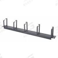 VIDEO MOUNT PRODUCTS Cable Manager: Horizontal, 1 U, Single Side Sides, 3 3/4 in Overall Dp, Black (MPN ERDRCM1). Key specifications — Color: Black; Orientation: Horizontal; Brand: VIDEO MOUNT PRODUCTS; Material: Steel; Number of Sides: Single Side.
