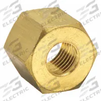 LEGRIS Compression Fitting Nut: 4 mm OD Fitting Size, Compression, Brass, 11 mm Overall Lg, 50 PK (MPN 0110 04 00). Key specifications — Brand: LEGRIS.